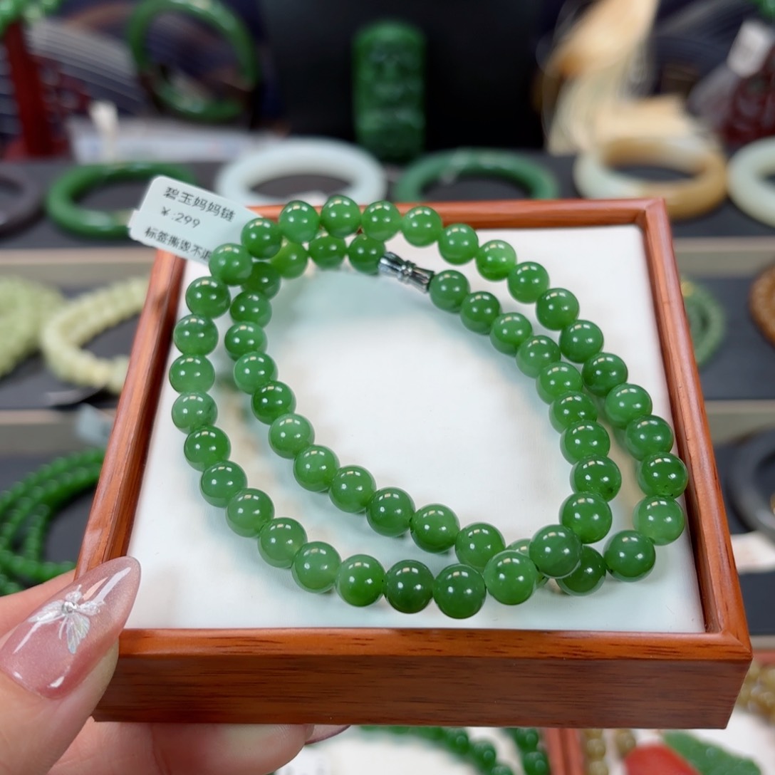 和田玉手链未镶嵌