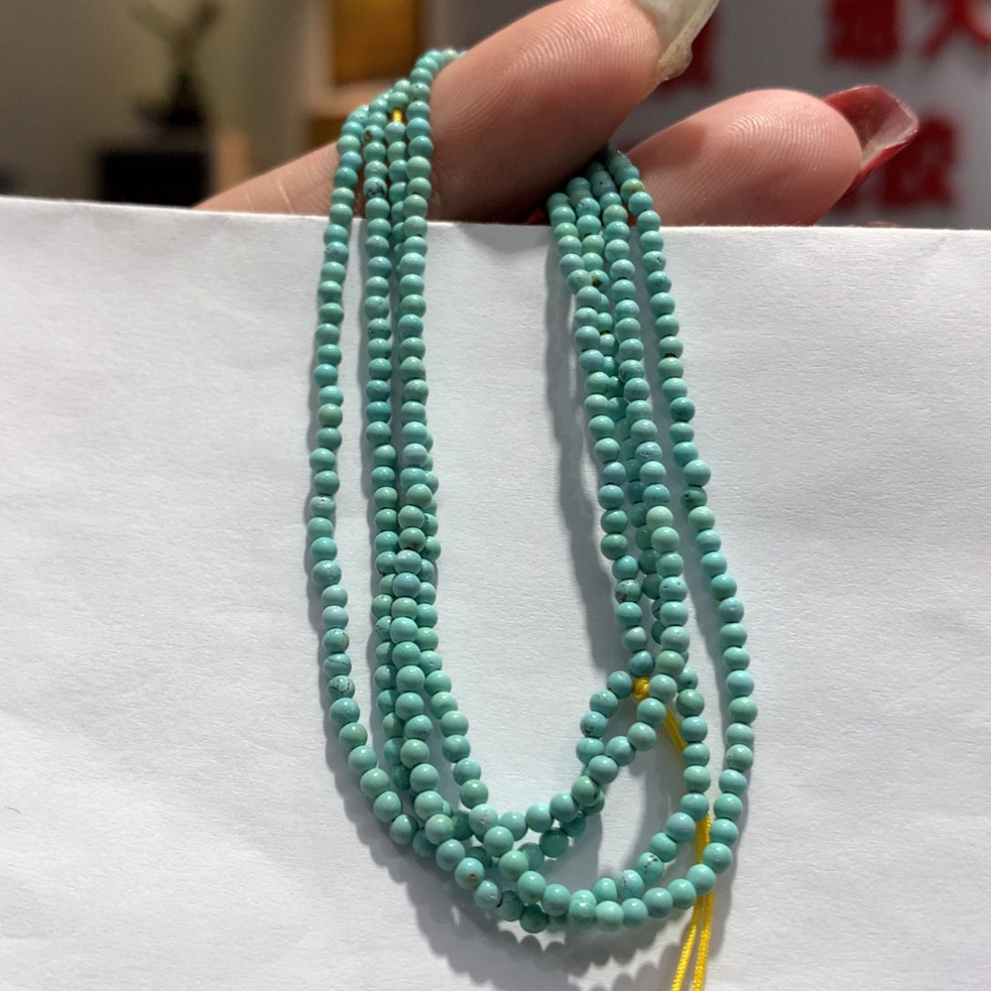 绿松石长链未镶嵌