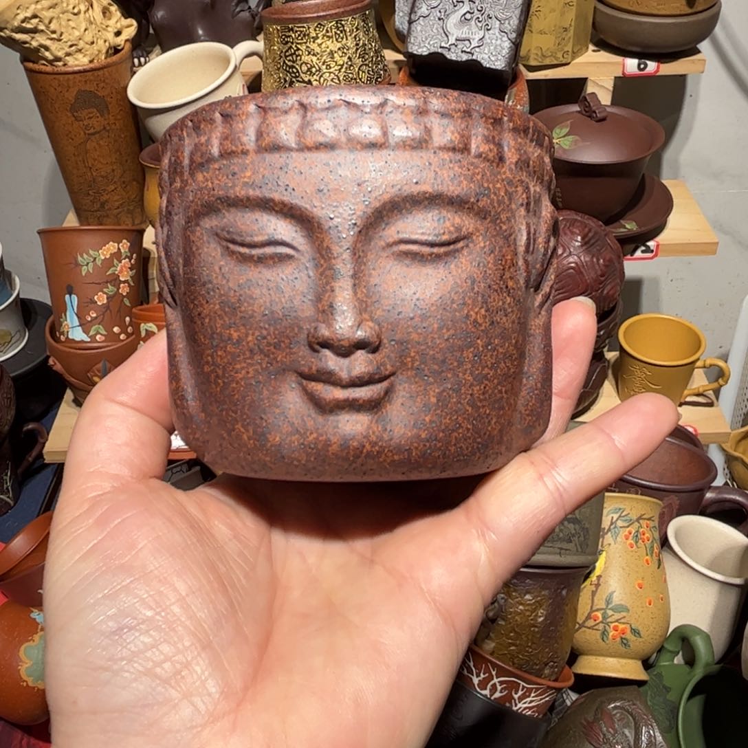 紫砂茶杯宜兴紫砂主人杯