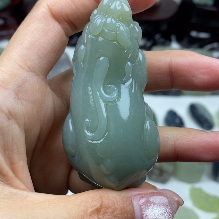 和田玉未镶嵌颈饰63