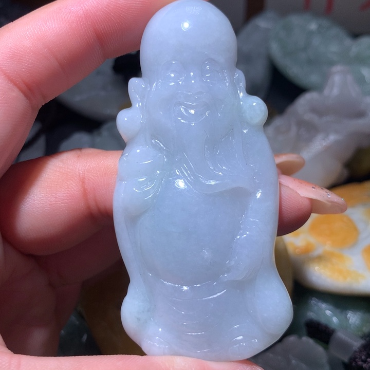 翡翠未镶嵌颈饰保真天然A货翡翠