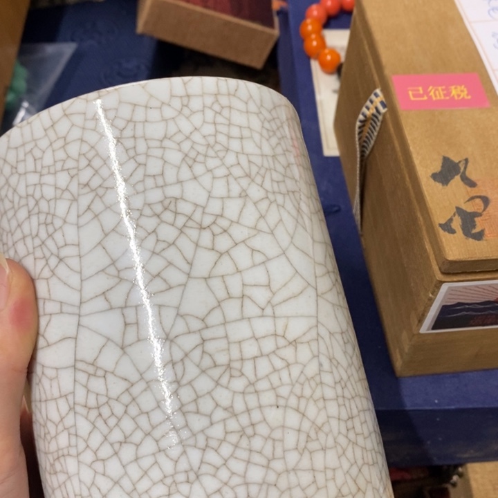 瓷片行****堂哈中古工艺品树脂