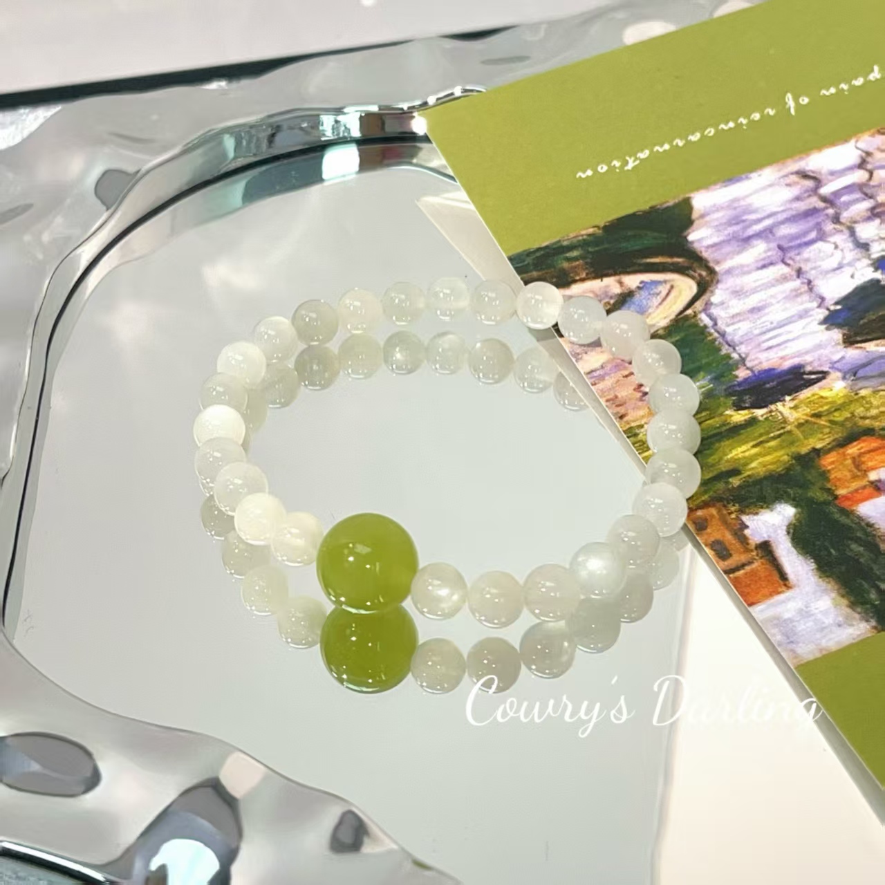 BK031--【茉莉】白月光+岫玉有瑕有色差多样性发