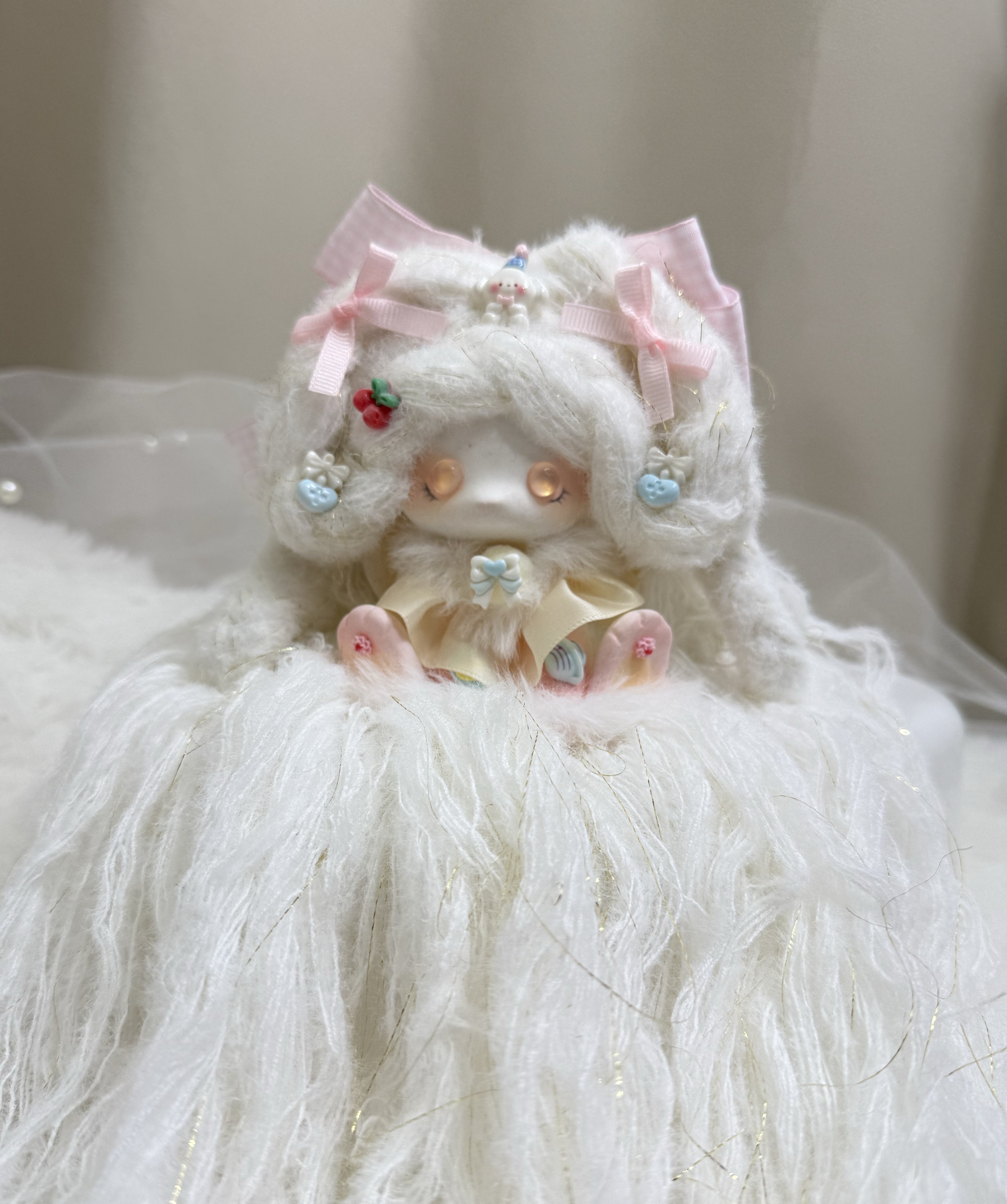 【直播专属】原创手作垂耳兔硅胶手工DIY捏捏乐玩具