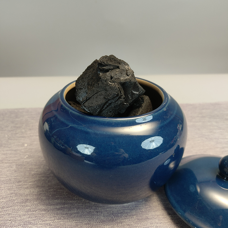 围炉煮茶炭篓罐陶瓷茶叶罐家用防潮密封储物罐