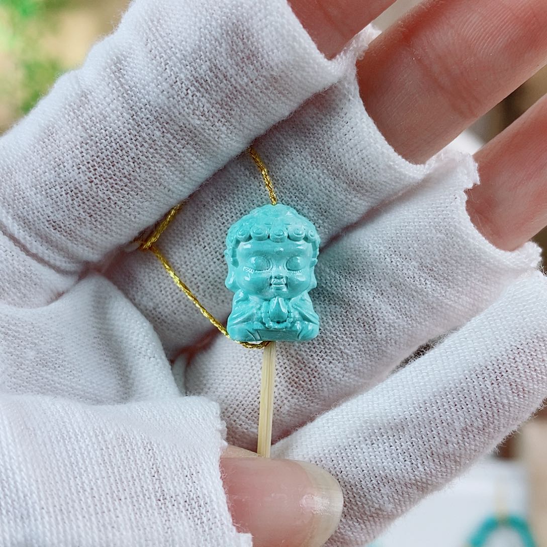 未镶嵌绿松石珠宝奇石