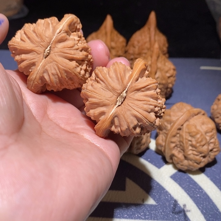 …***…吊坠文玩核桃白狮子