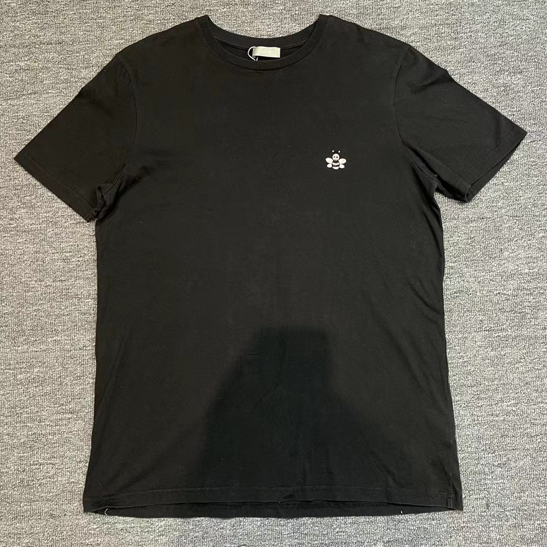 99新 DIOR/迪奥 Kaws联名小蜜蜂黑色短袖/尺码：L