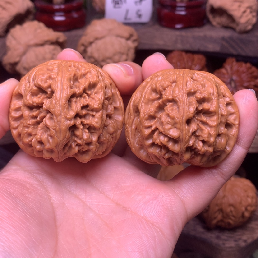 文玩核桃把件46粗筋