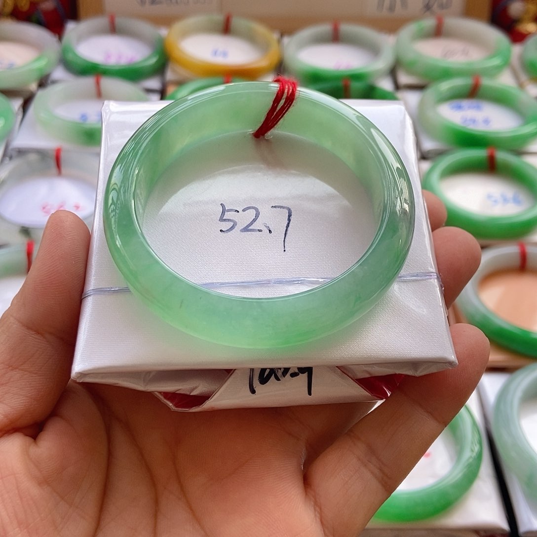 未镶嵌手镯翡翠空*手镯