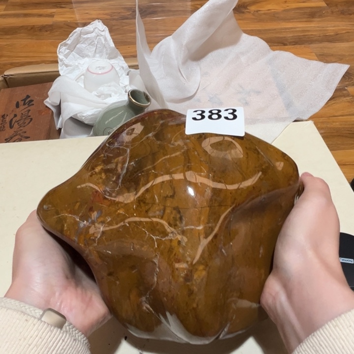 瓷片呀工艺品摆件瓷器摆件正能量