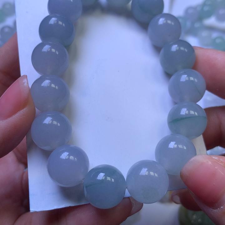 翡翠手链未镶嵌m*天然翡翠手串天然翡翠手串