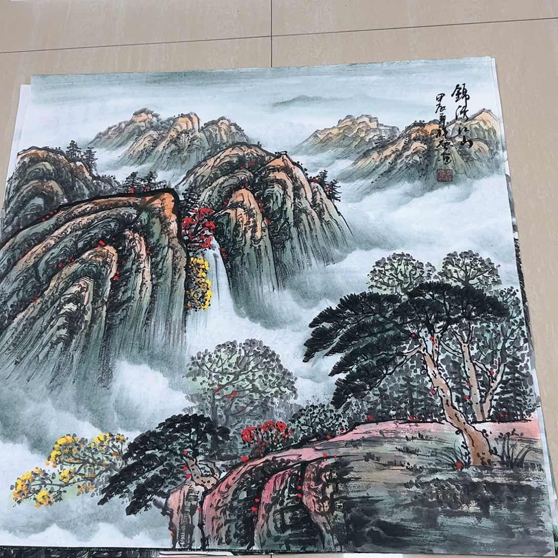 国画精品国画作品