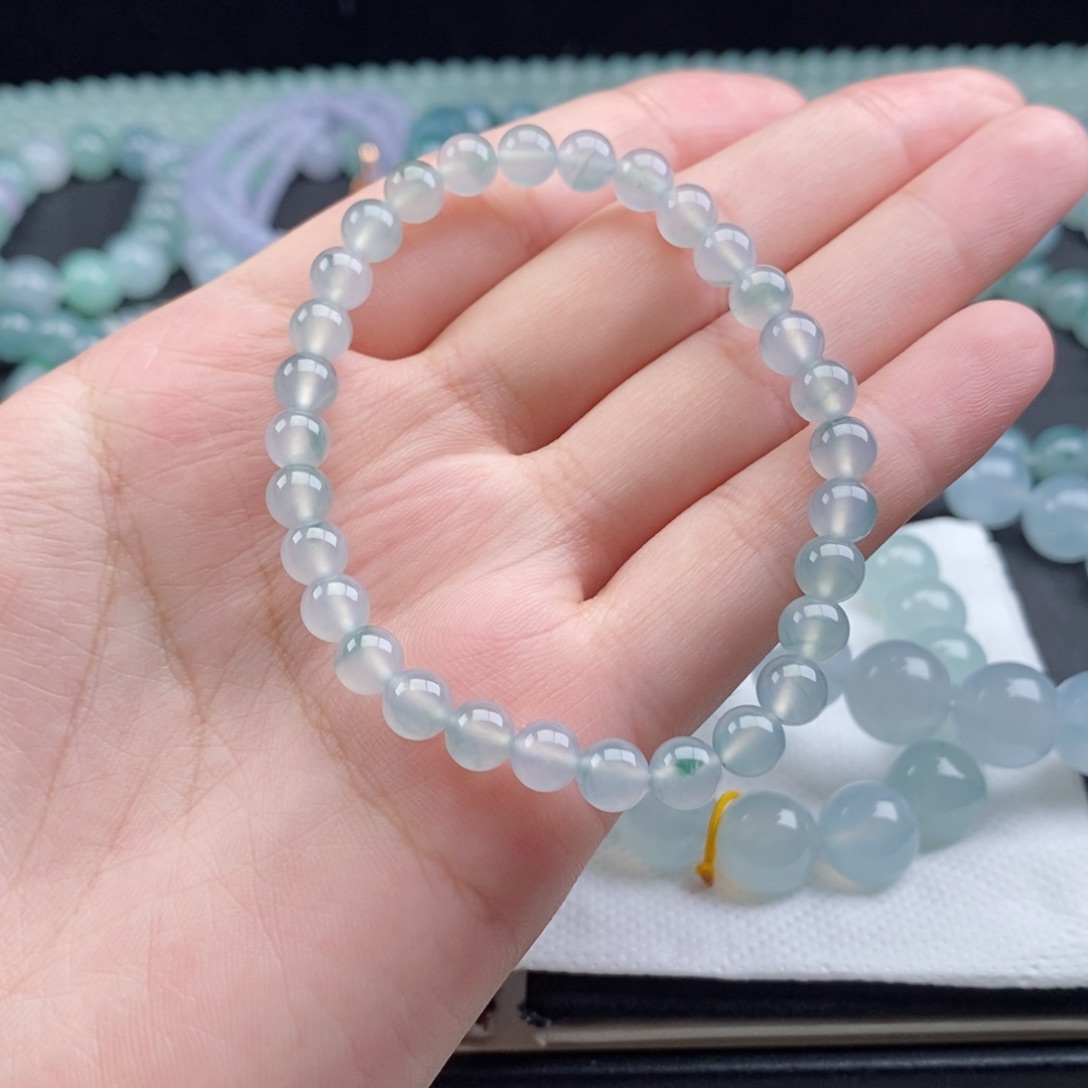 未镶嵌手串翡翠珠宝