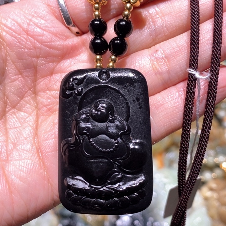 蛇纹石玉毛衣链未镶嵌