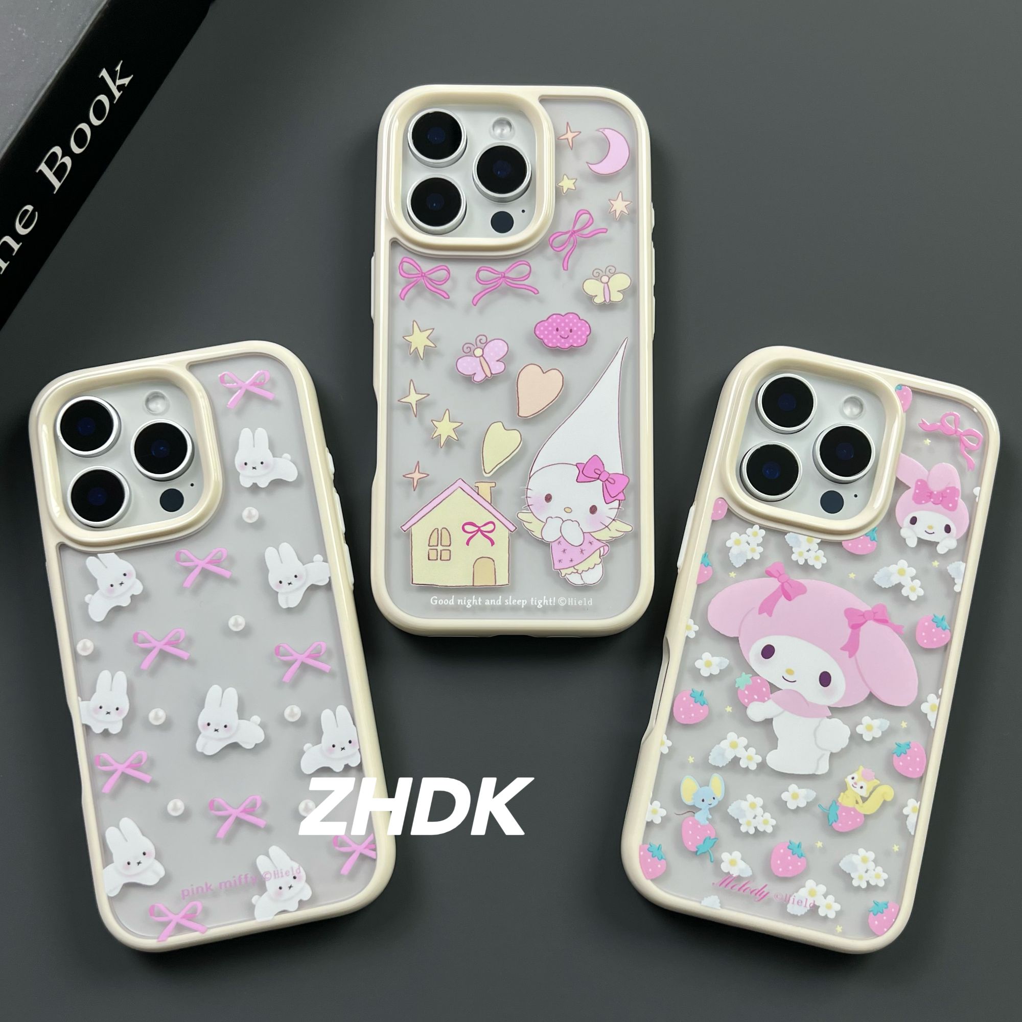 【升级版】可爱卡通高级感适用iPhone16promax手机壳苹果15/14/13