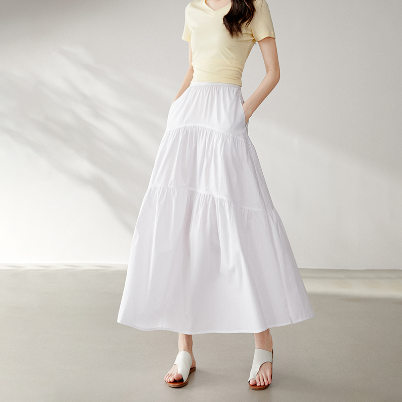 【新品】2025夏款半裙长款半身裙25031366