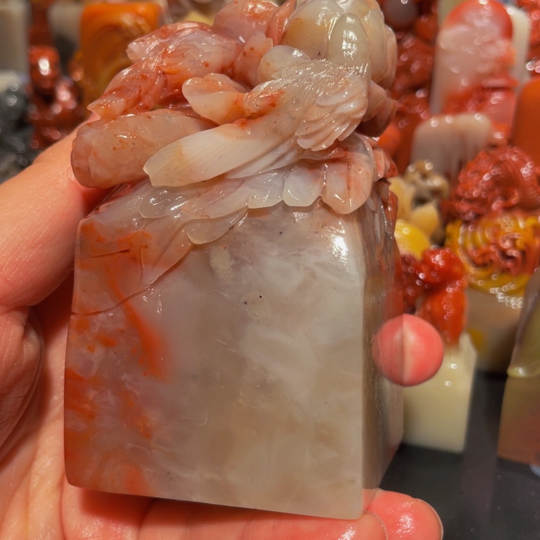 寿山石印石精美寿山