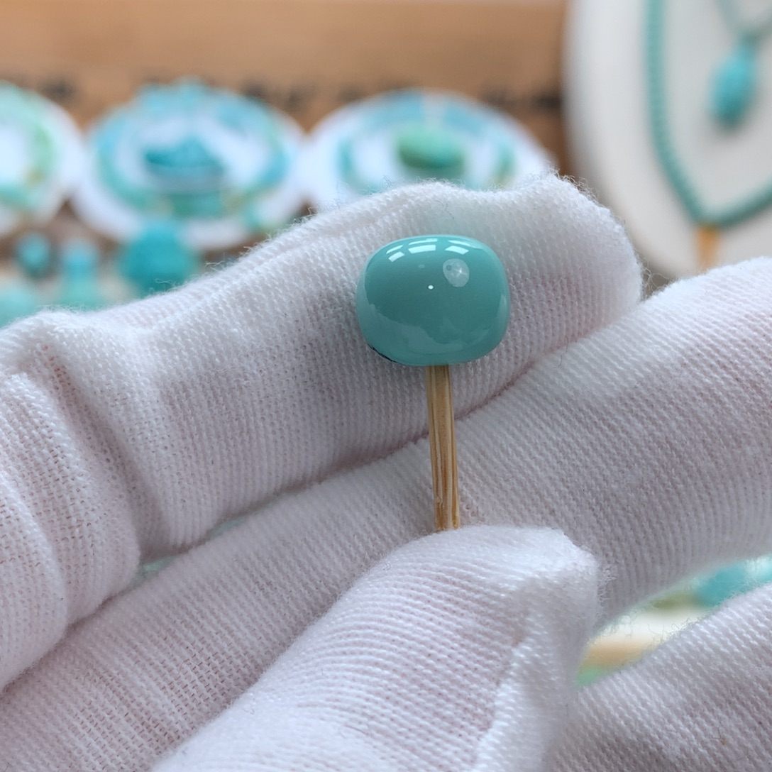 绿松石未镶嵌绿松石老型