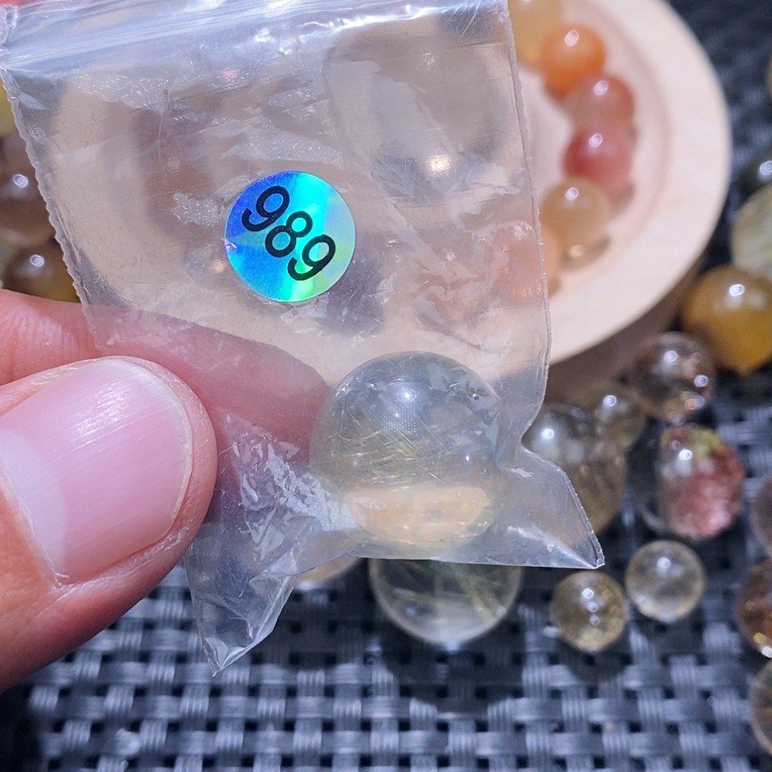 喵***6未镶嵌手链发晶天然水晶