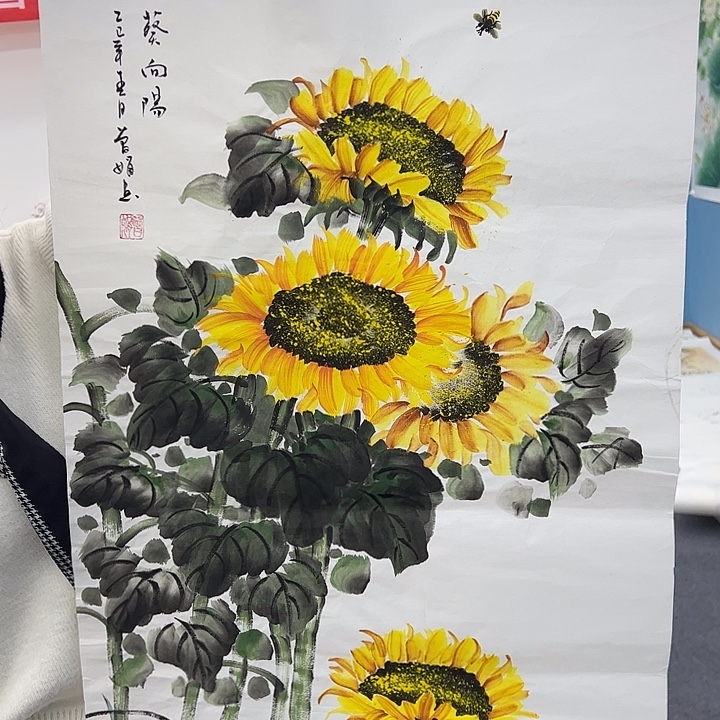 国画手绘国画作品