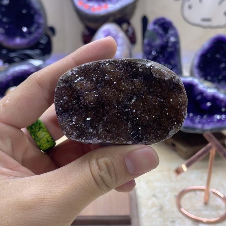 未镶嵌珠宝半成品紫晶