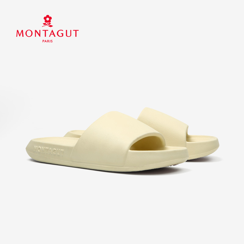 Montagut/梦特娇居家拖鞋女夏季休闲家居浴室洗澡防滑软底拖鞋女
