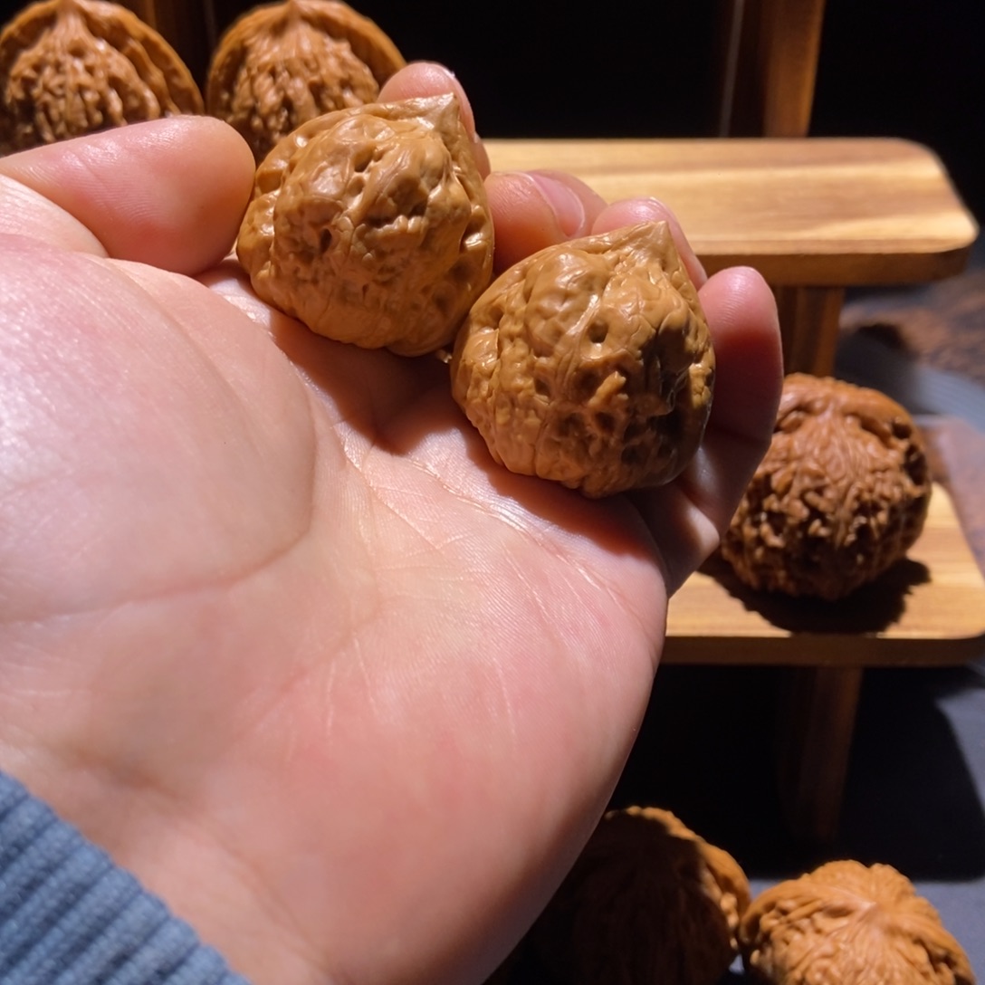 吊坠文玩核桃古蟾35