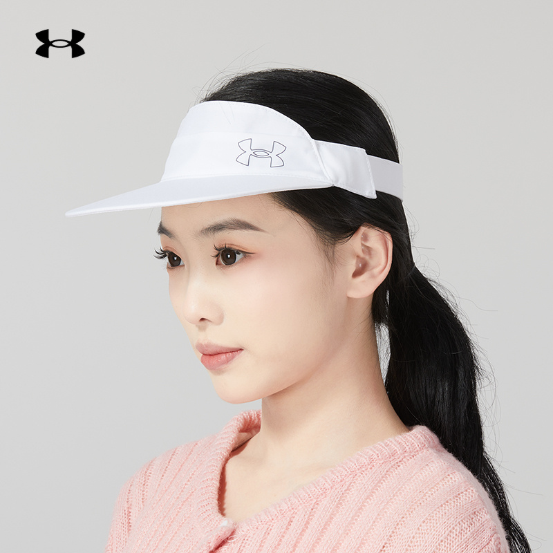 [流光风]安德玛空顶帽女帽秋季户外健身帽遮阳运动帽高尔夫训练帽