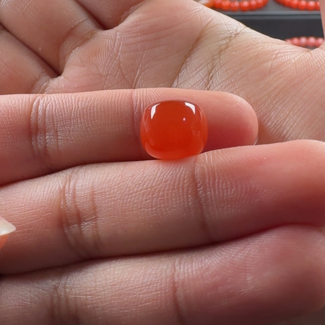 南红玛瑙未镶嵌老型11.4*9.9mm