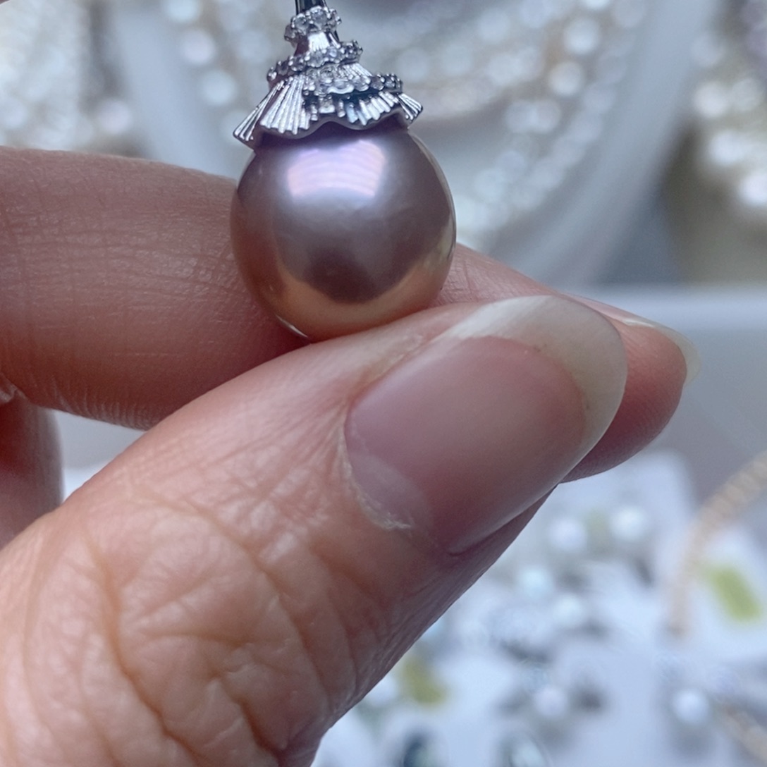 未镶嵌吊坠淡水珍珠