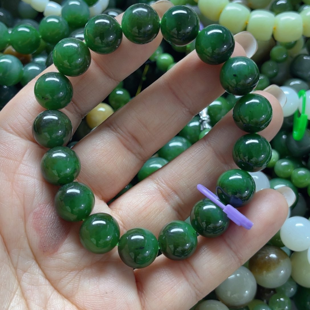 和田玉手链未镶嵌