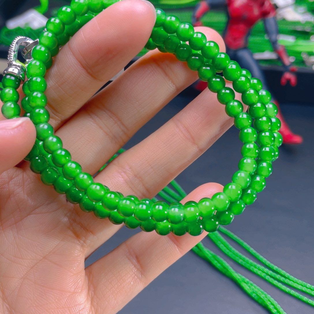 翡翠项链未镶嵌，1