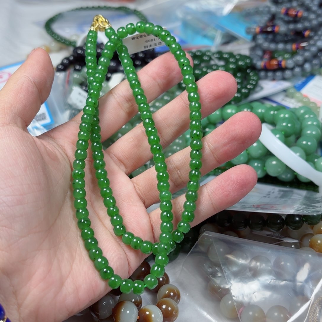 和田玉手链未镶嵌