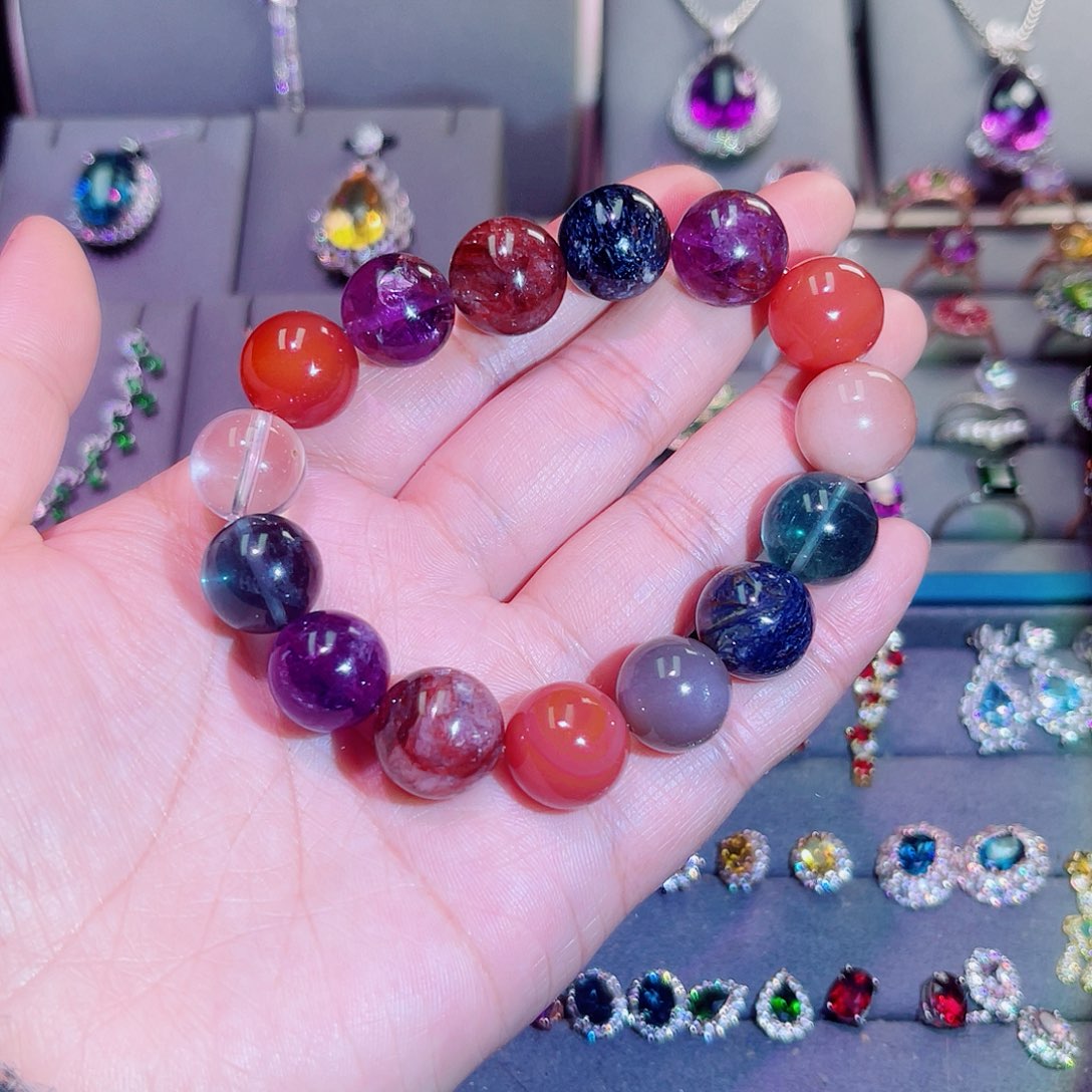 未镶嵌手串水晶多宝