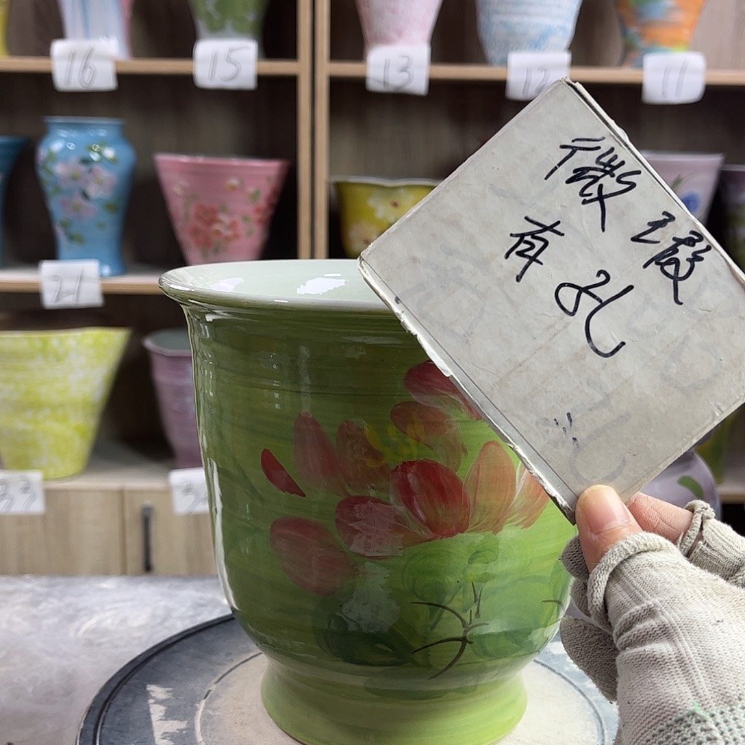 景德镇陶瓷花盆花盆