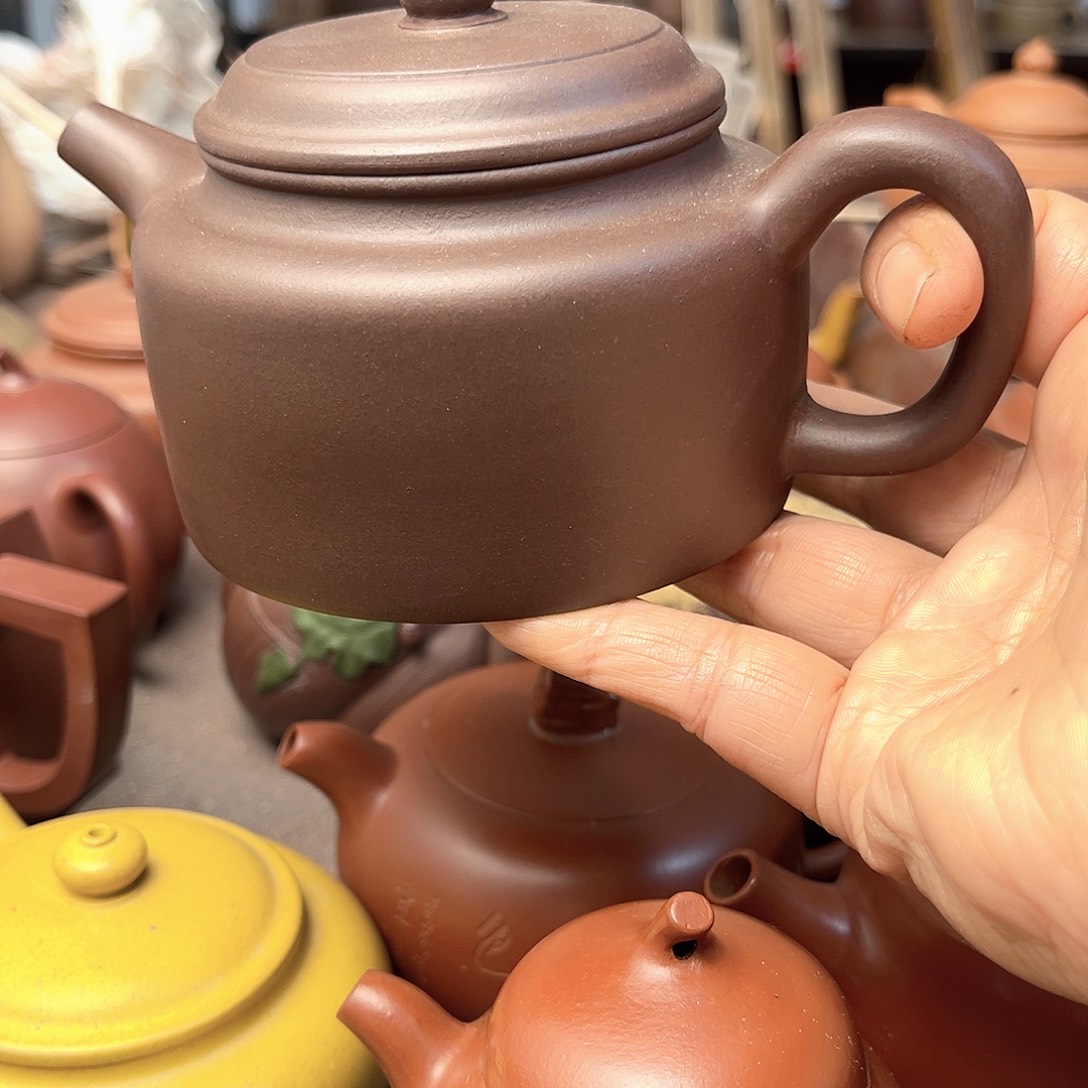 紫砂茶壶全手工制作和半手工制作