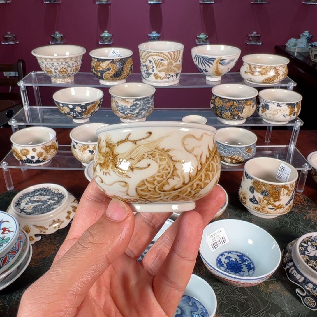 杯景德镇陶瓷杯子