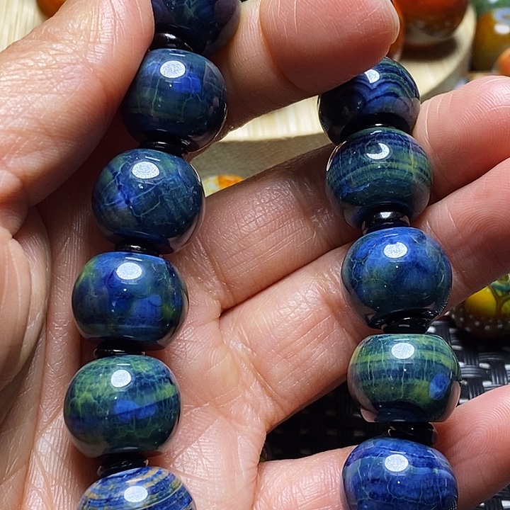 刀***哥玛瑙/玉髓未镶嵌颈饰