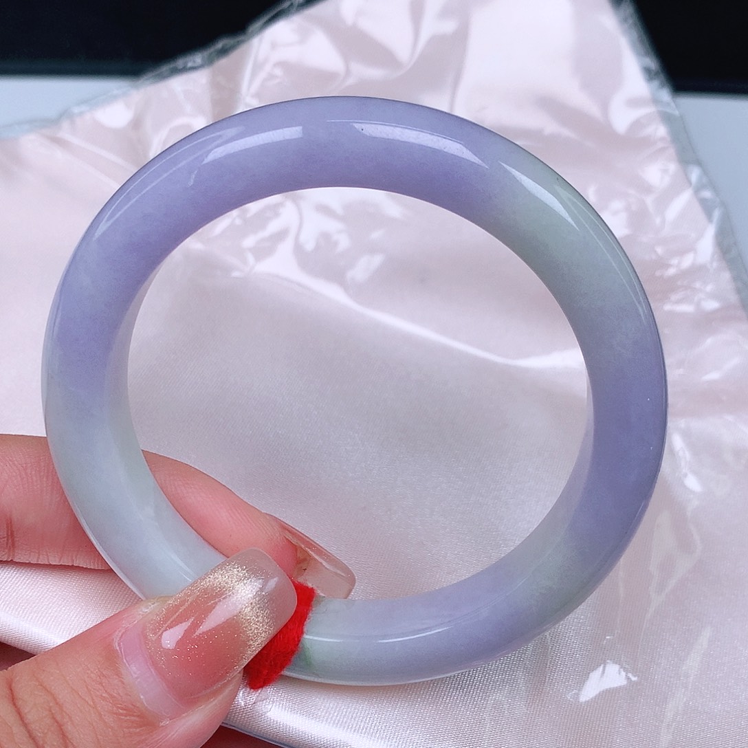 翡翠未镶嵌手镯1333正56.9