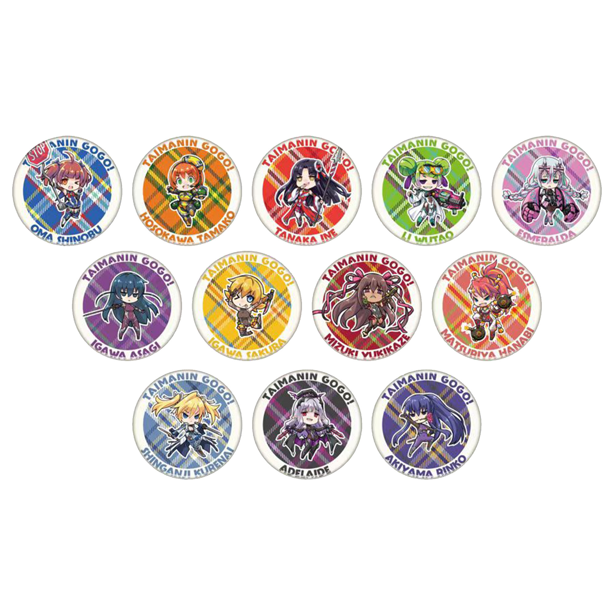 对魔忍GOGO表情包吧唧卡片【偏远不包邮拆开后不退换】默认待拆