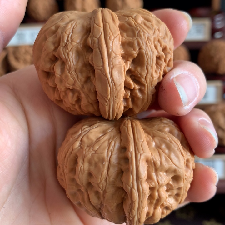 文玩核桃把件元宝45