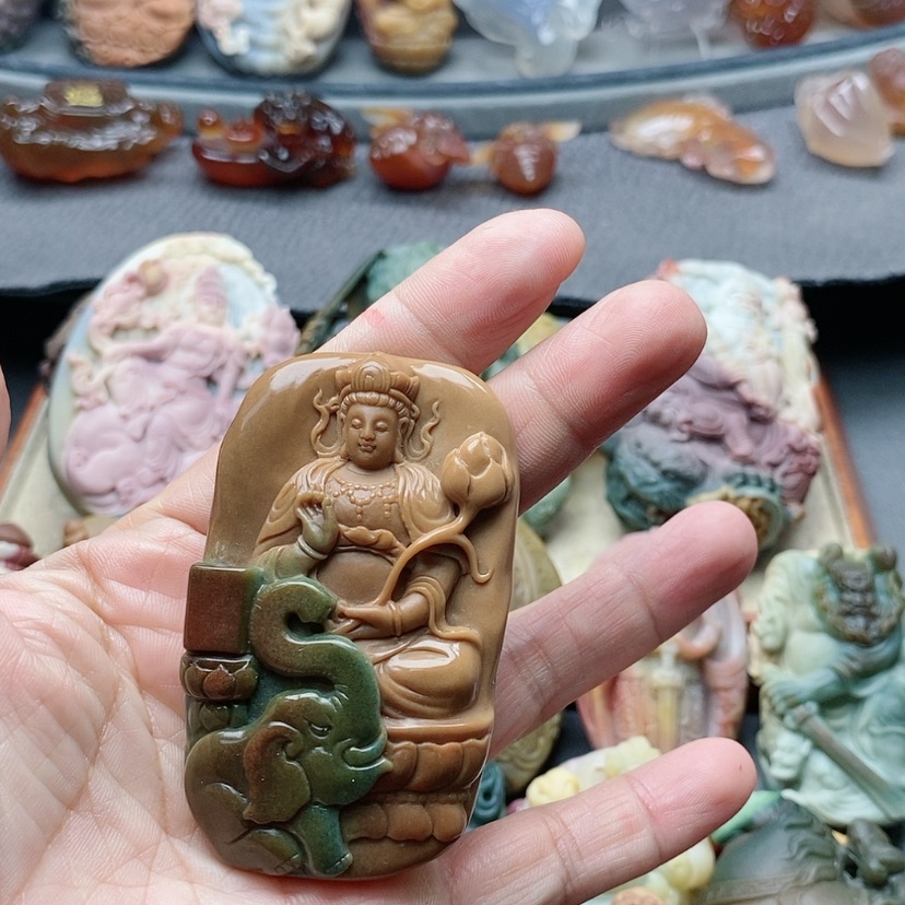 【闪购商品】未镶嵌吊坠定制石英质玉