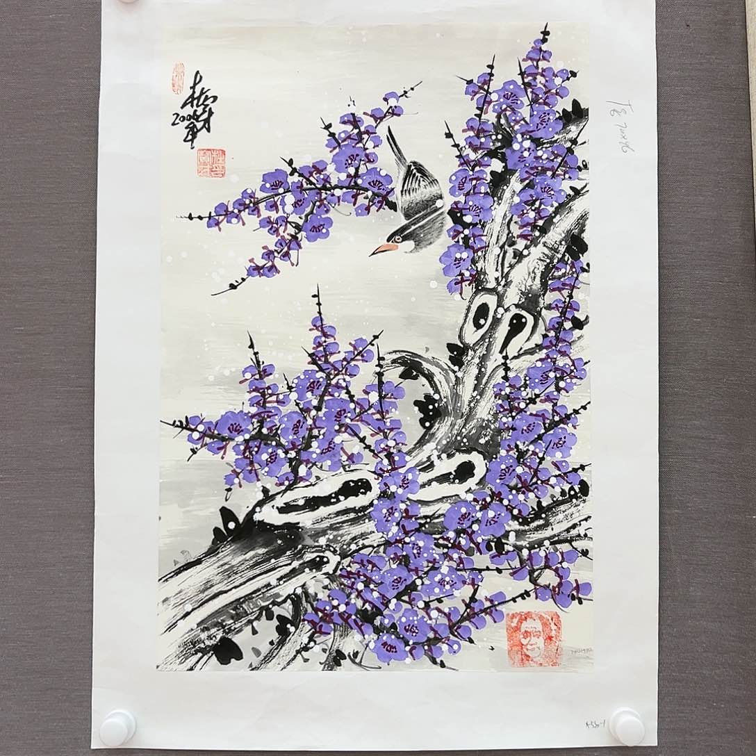 国画杜宝才展览原作
