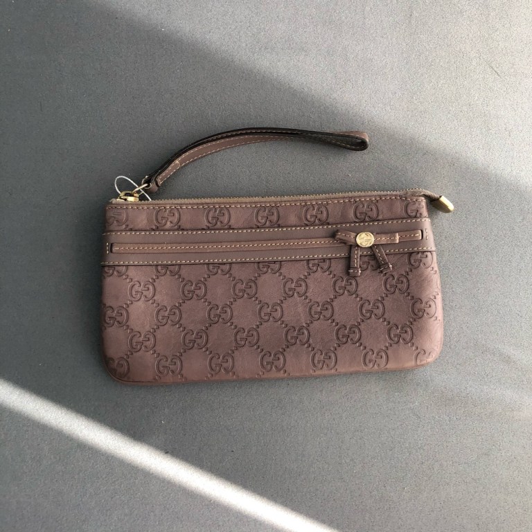 95新 GUCCI/古驰 拾锦奢品 GUCCI古驰压纹钱包