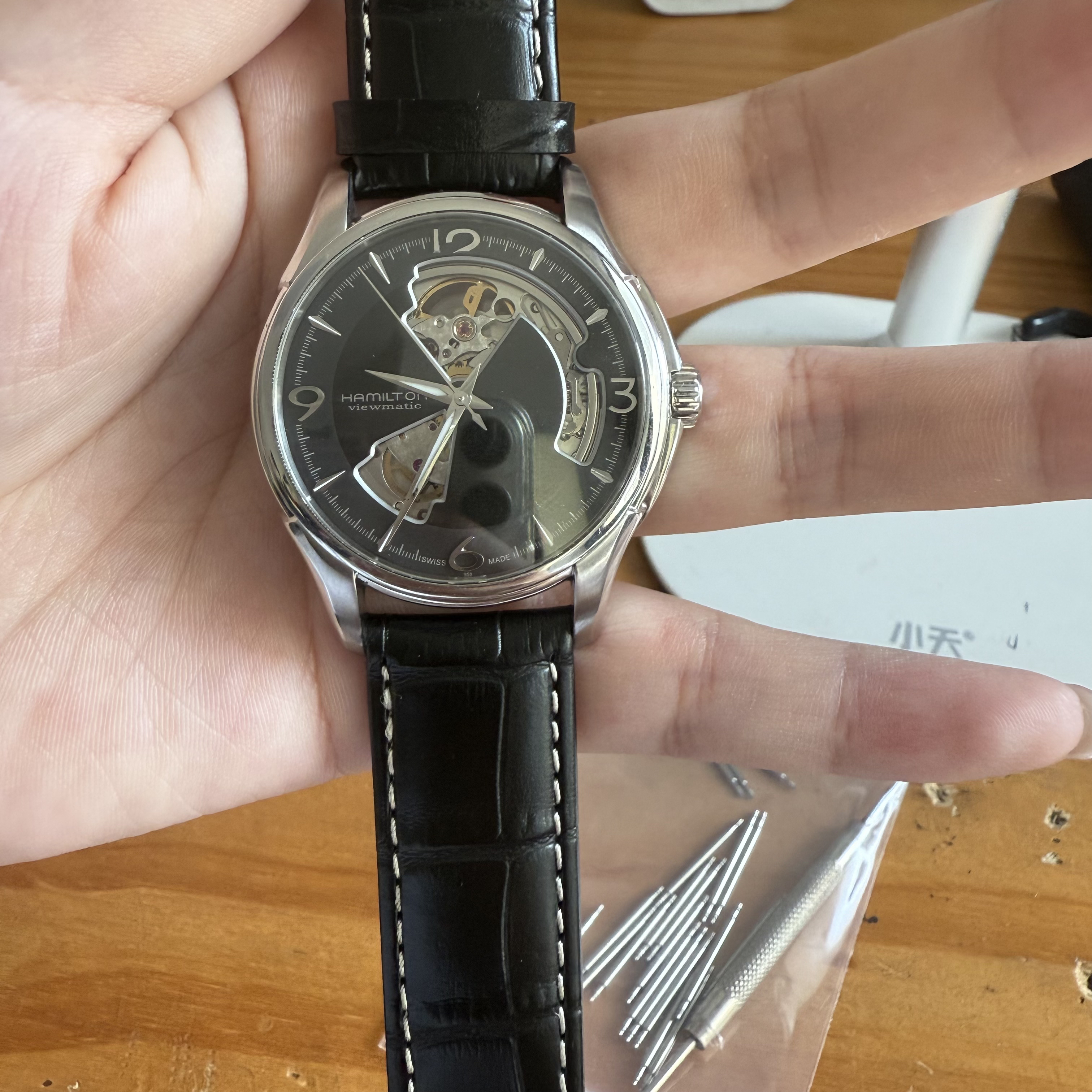 95新 Hamilton/汉米尔顿 开心爵士 H32565735 自动机械 男表