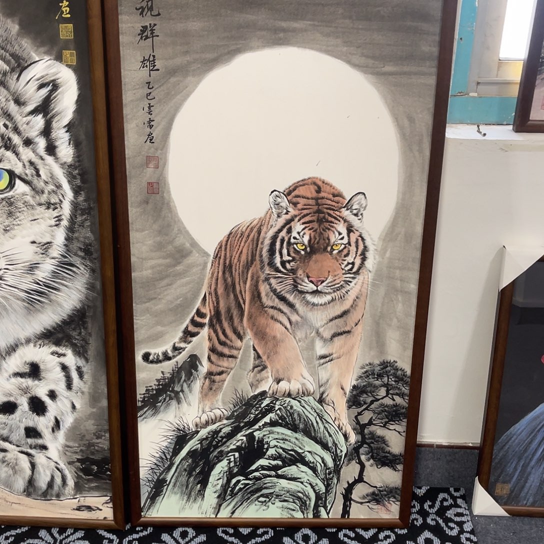 朋****国画手绘傲视群雄