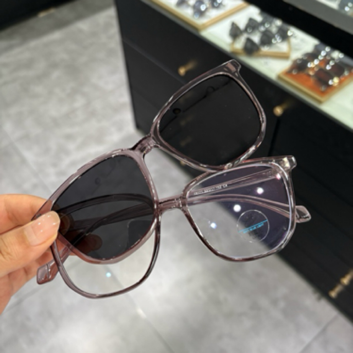 【定制款】新款二合一磁吸近视套镜眼镜 男女同款 百搭不挑人～