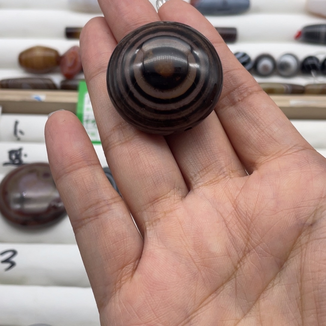 玛瑙/玉髓合金颈饰