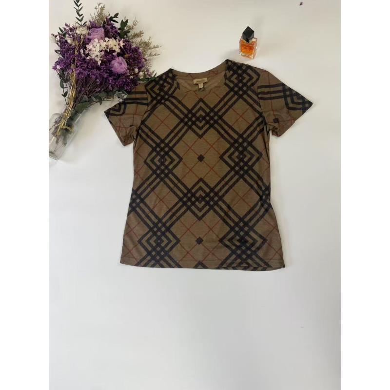 高定系列女款经典气质百搭春夏短袖上衣（lena)16203